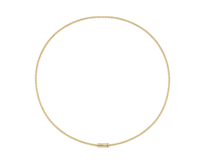 cable necklace on chain 39g