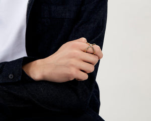 bague entrelacs la 15g