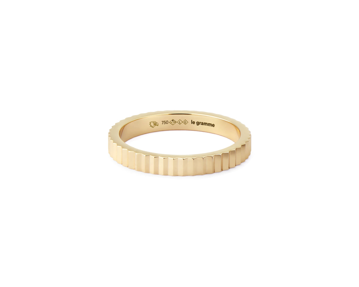 4g guilloche ribbon wedding ring
