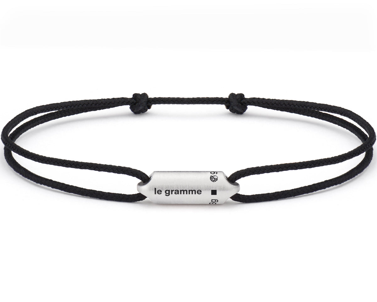 black cord bracelet segment the 3g