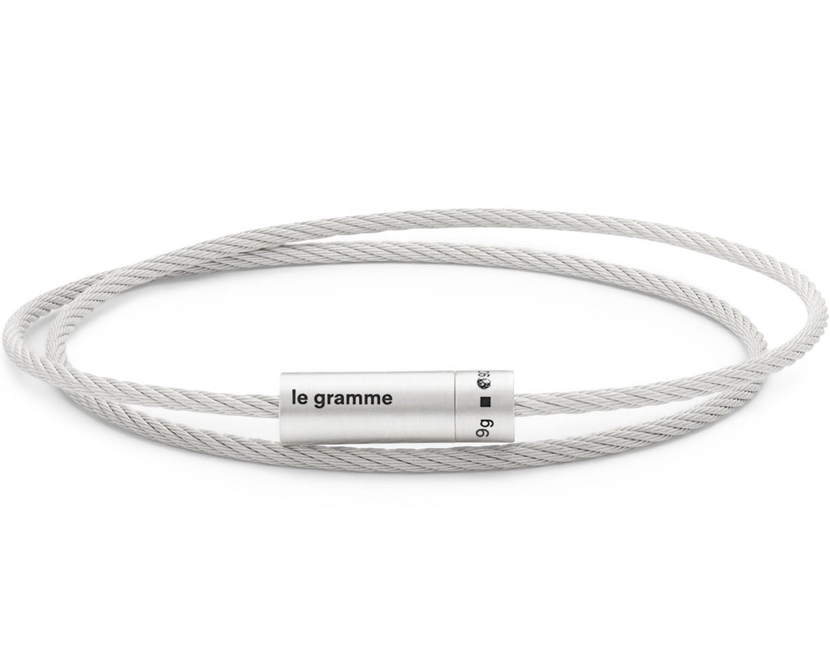 double wrap cable bracelet 9g