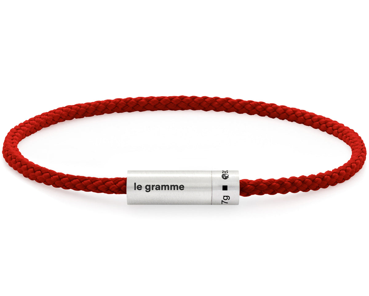 red nato cable bracelet the 7g