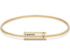 octagon cable bracelet 10g