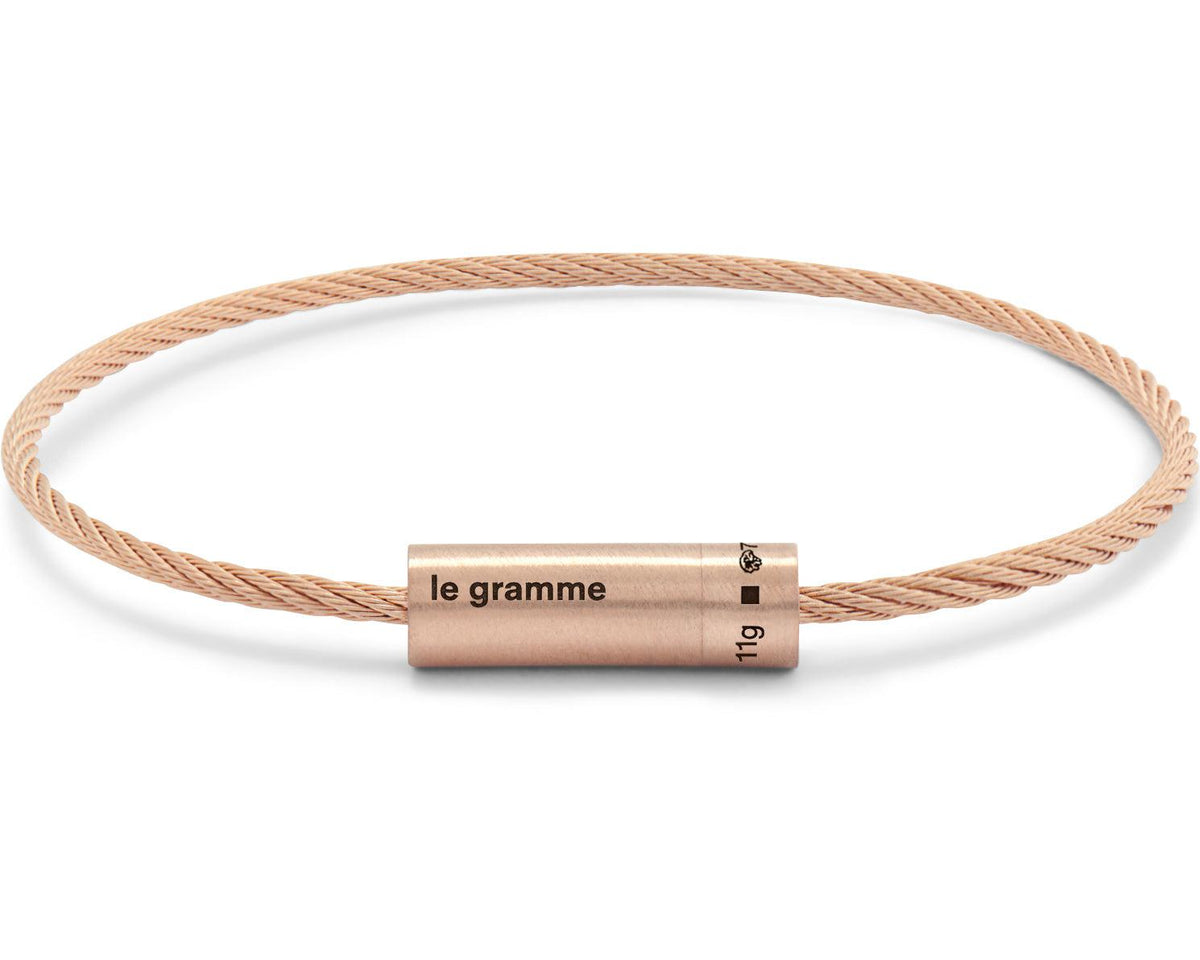cable bracelet 11g