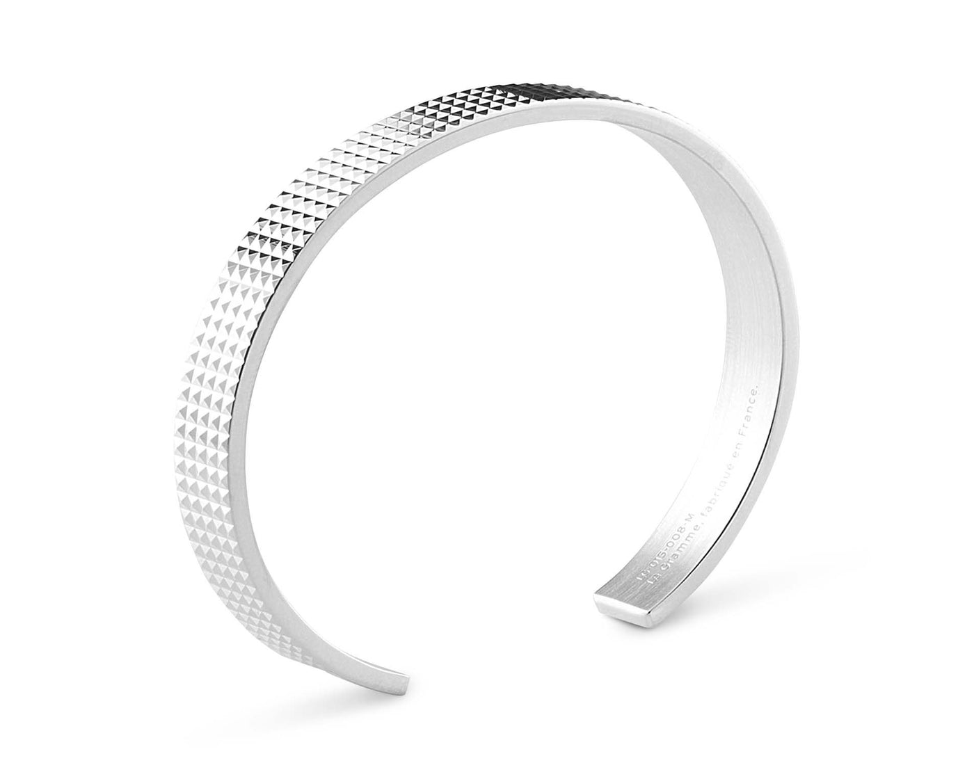 bracelet ruban guilloché le 23g