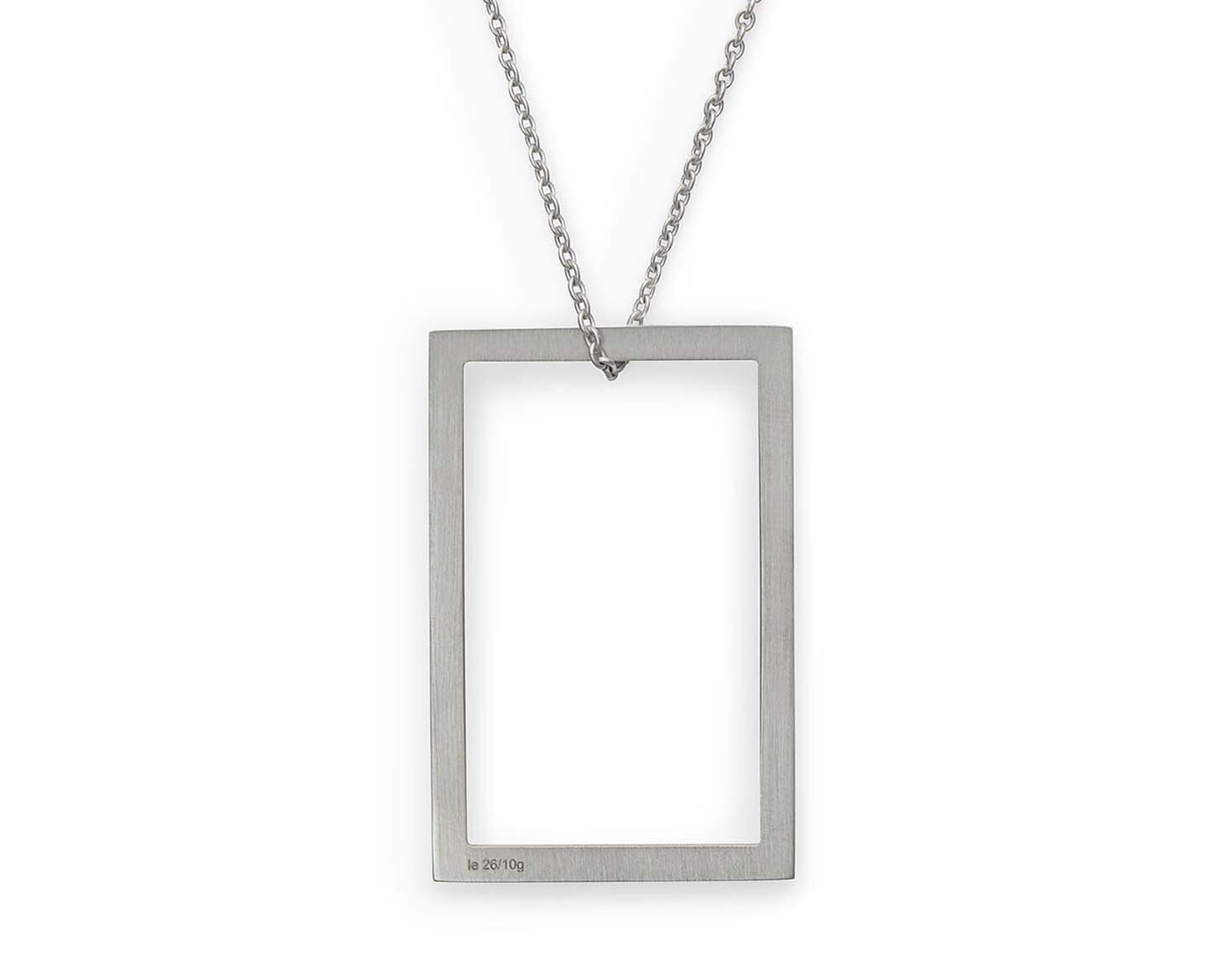 rectangle necklace 2.6g