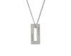 rectangle necklace 1.5g