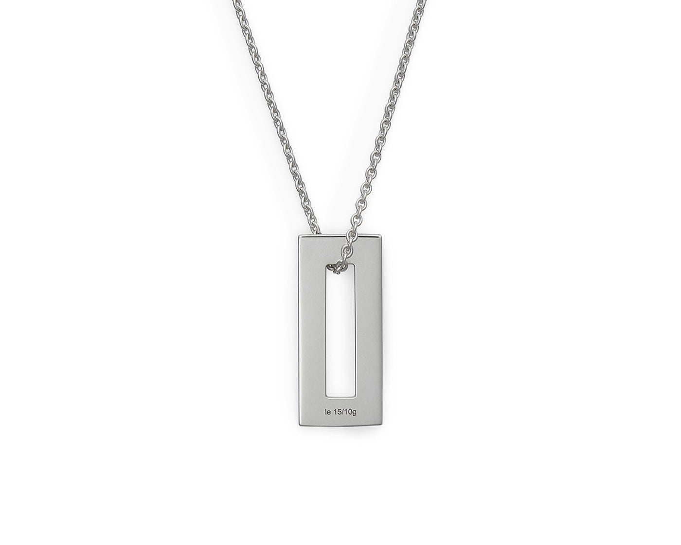 rectangle necklace 1.5g